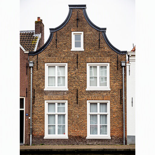 foto van ouderwetse huizen
