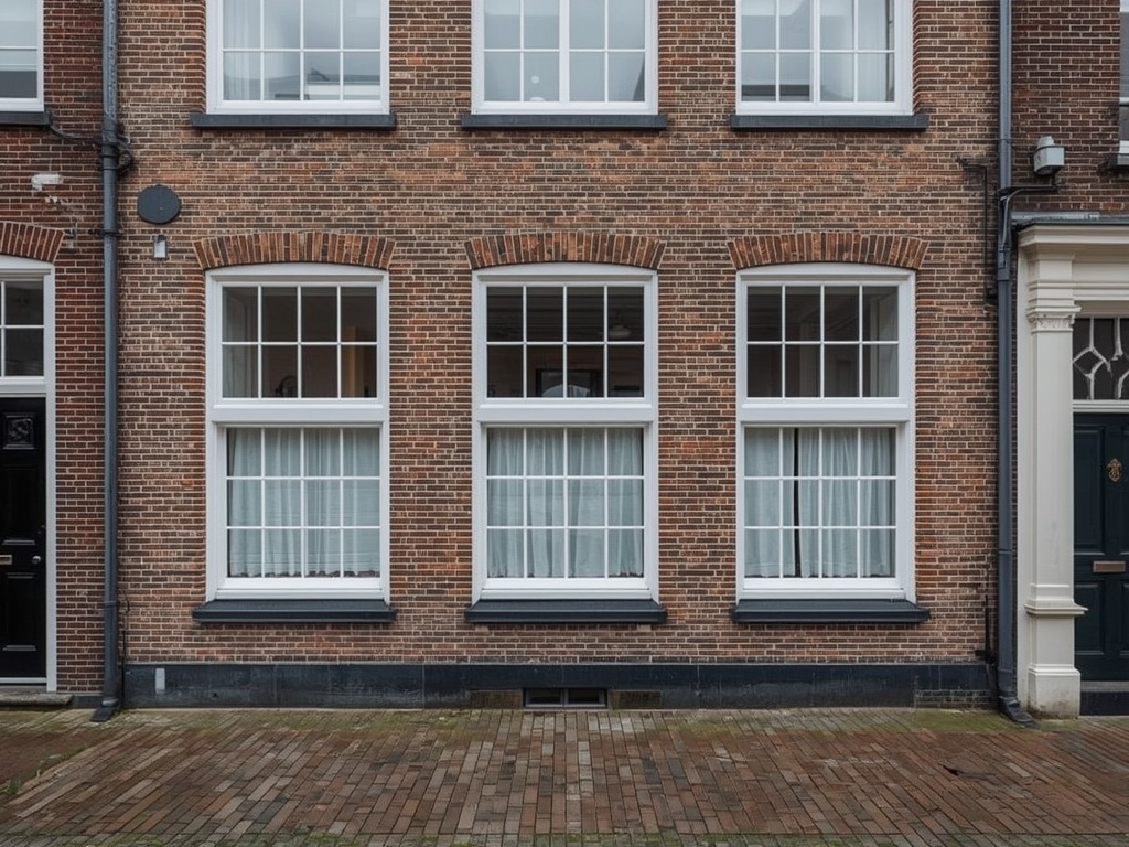 foto van ouderwetse huizen