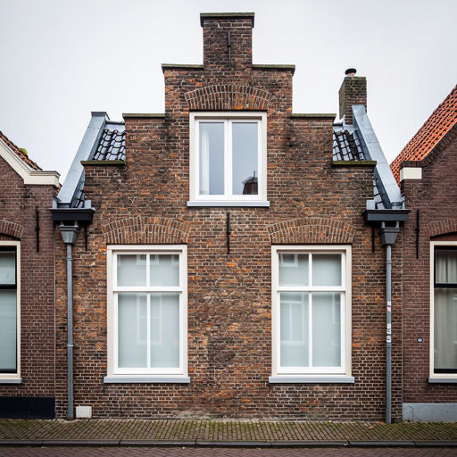 Moderne nieuwbouwwoning in Pijnacker Keijzershof met strakke kunststof kozijnen en glazen pui