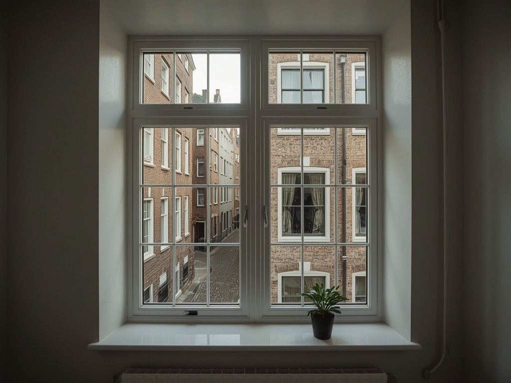 Ruim interieur van Rijswijkse woning met veel daglicht door nieuwe kunststof stolpramen