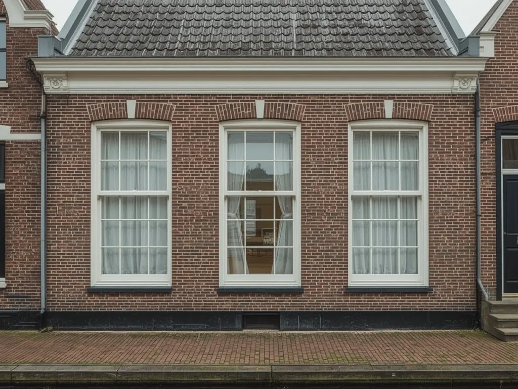 Moderne rijtjeswoning in Zoetermeer Oosterheem met nieuw geplaatste antracietgrijze kunststof kozijnen